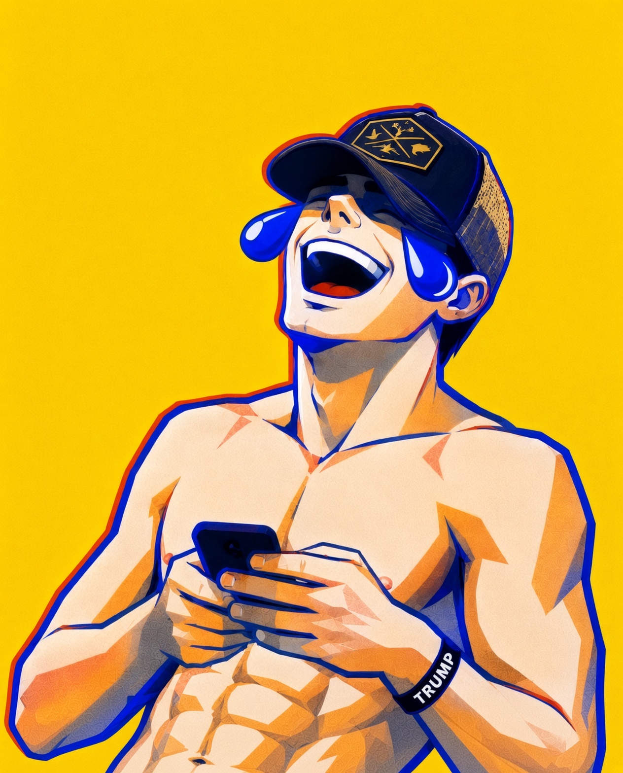 Illustrated portrait of dB